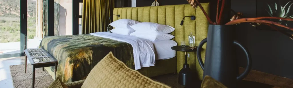 The suites lean toward eco-luxury rather than excess.